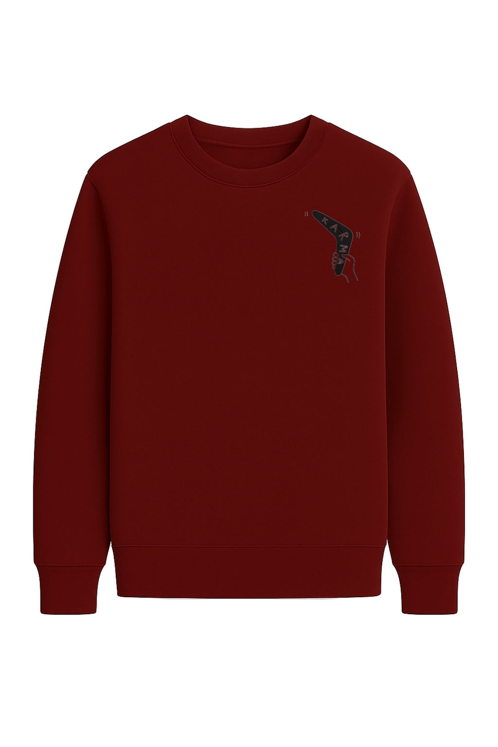 Karma Boomerang Sweatshirt – Oversized Unisex