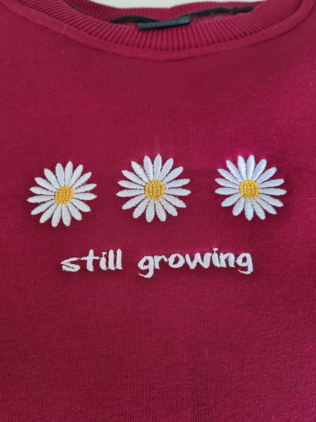 Still growing - Besticktes Sweatshirt