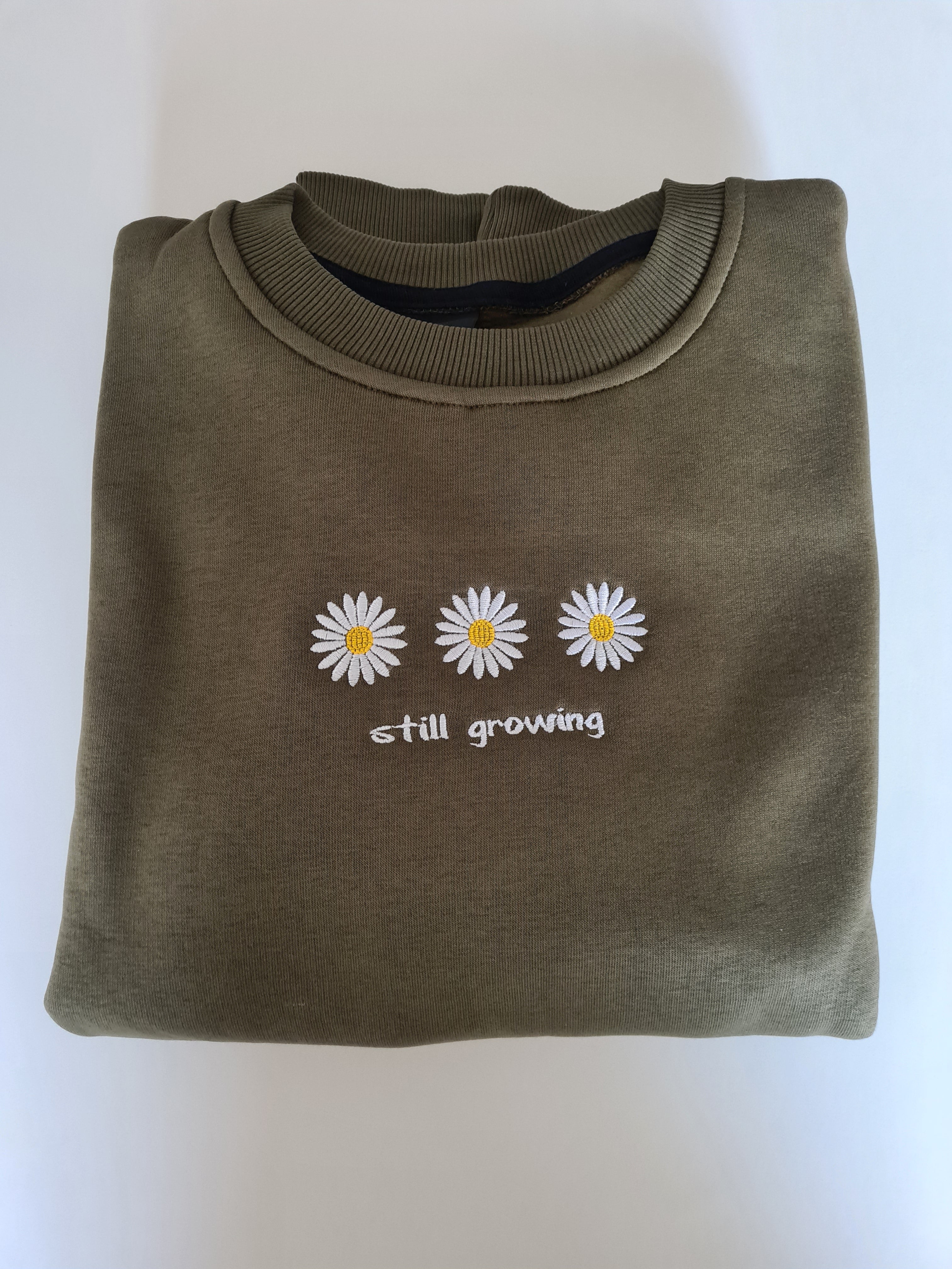 Still growing - Besticktes Sweatshirt
