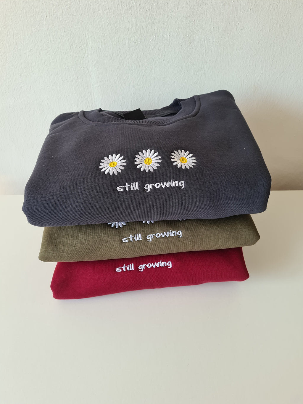 Still growing - Besticktes Sweatshirt