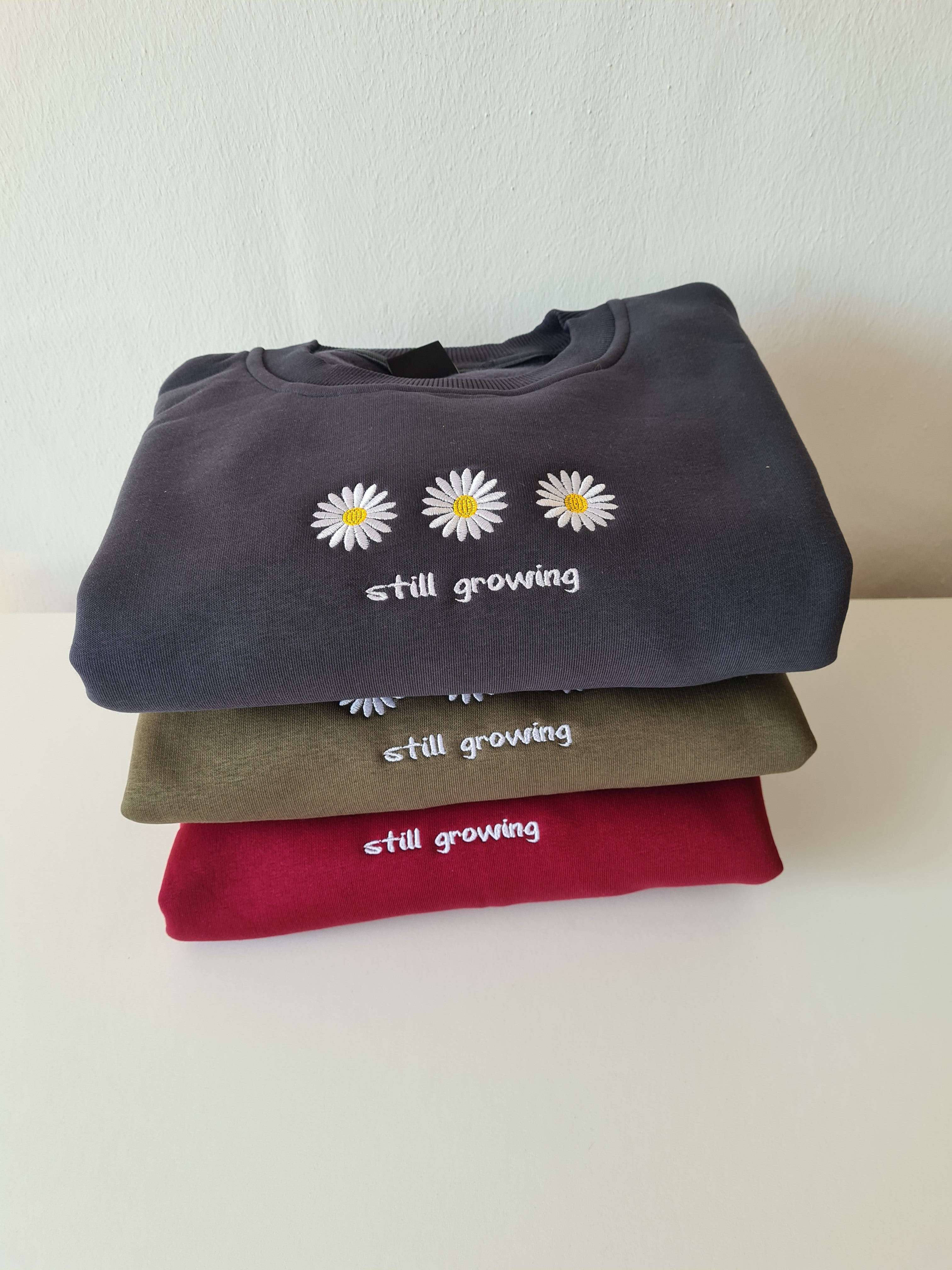 Still growing - Besticktes Sweatshirt