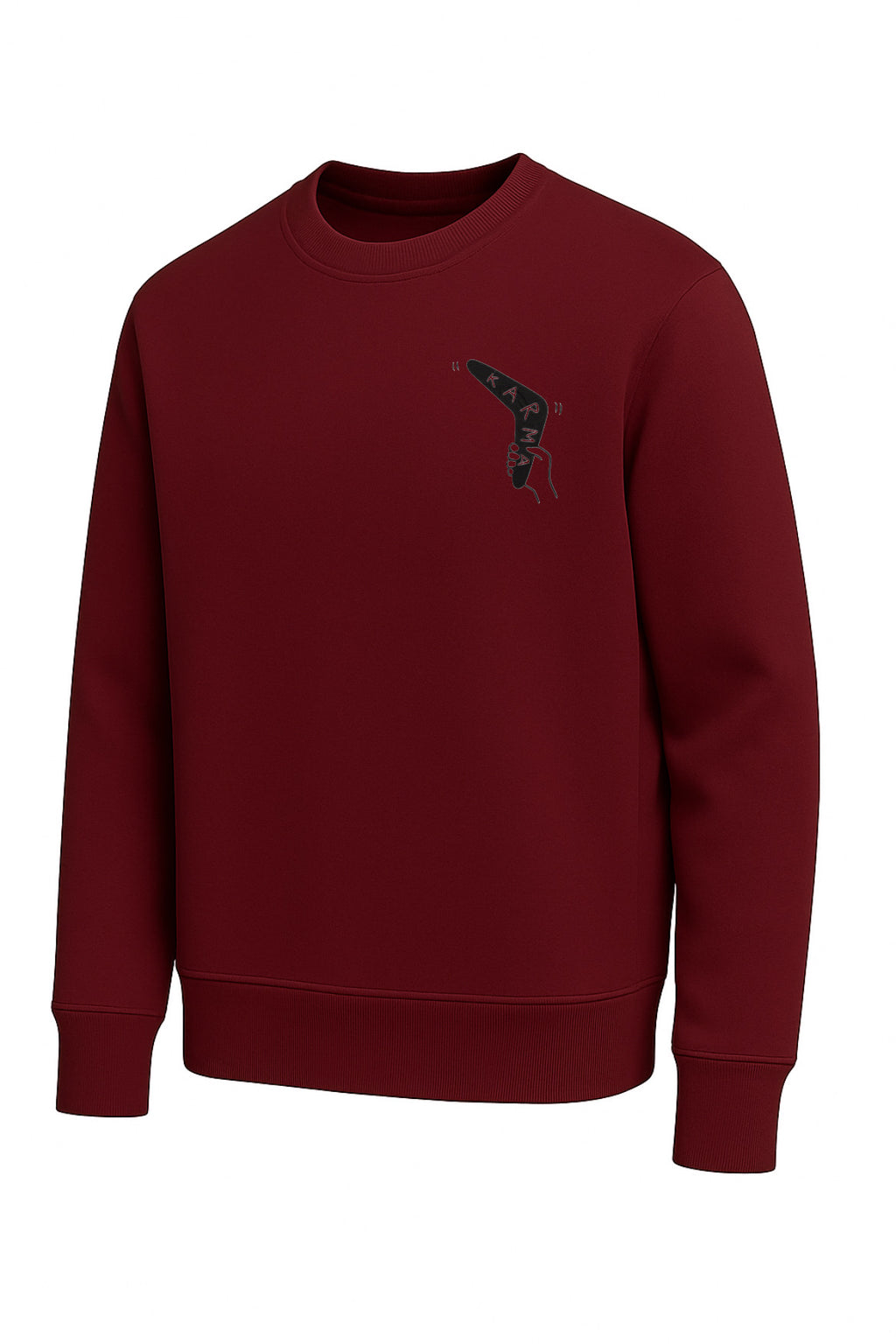 Karma Boomerang Sweatshirt – Oversized Unisex