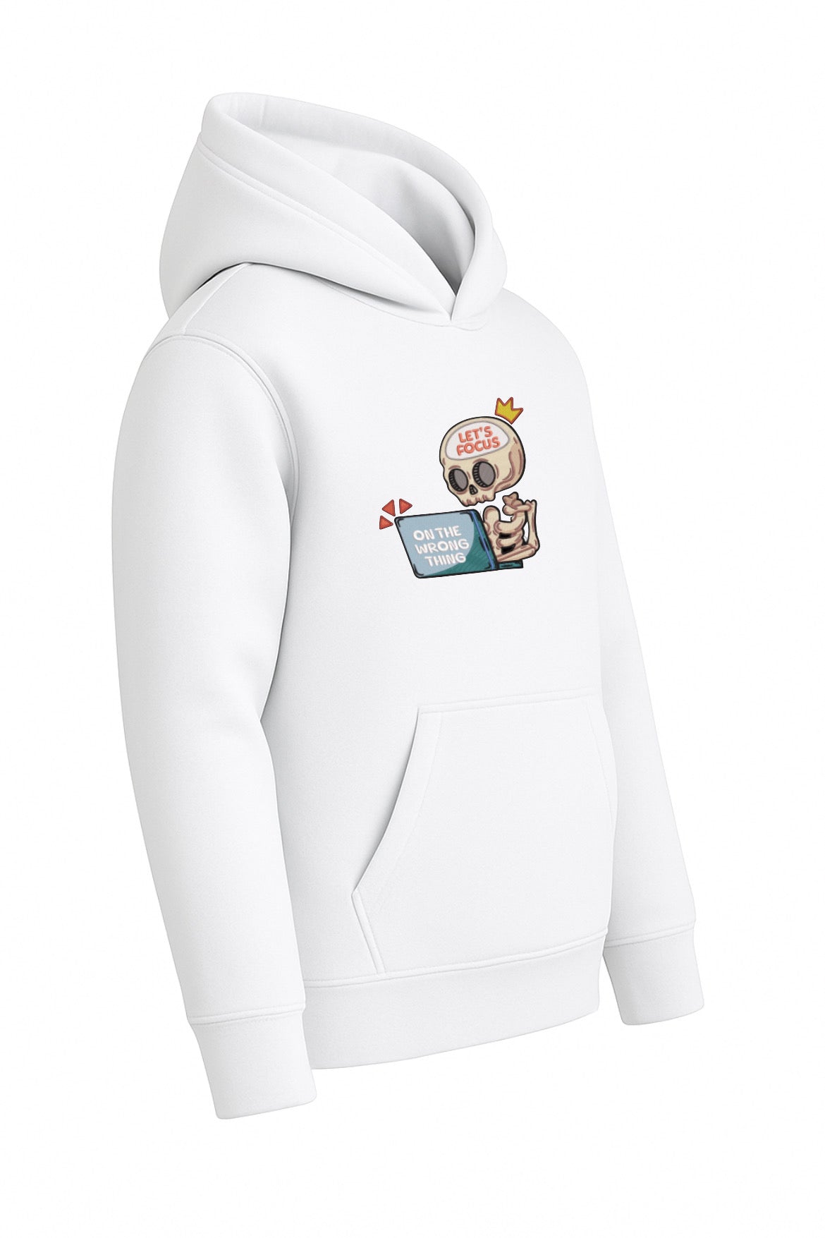 Fokus Skelett Hoodie - Oversized Unisex