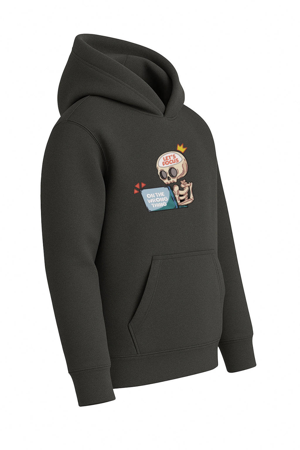 Fokus Skelett Hoodie - Oversized Unisex