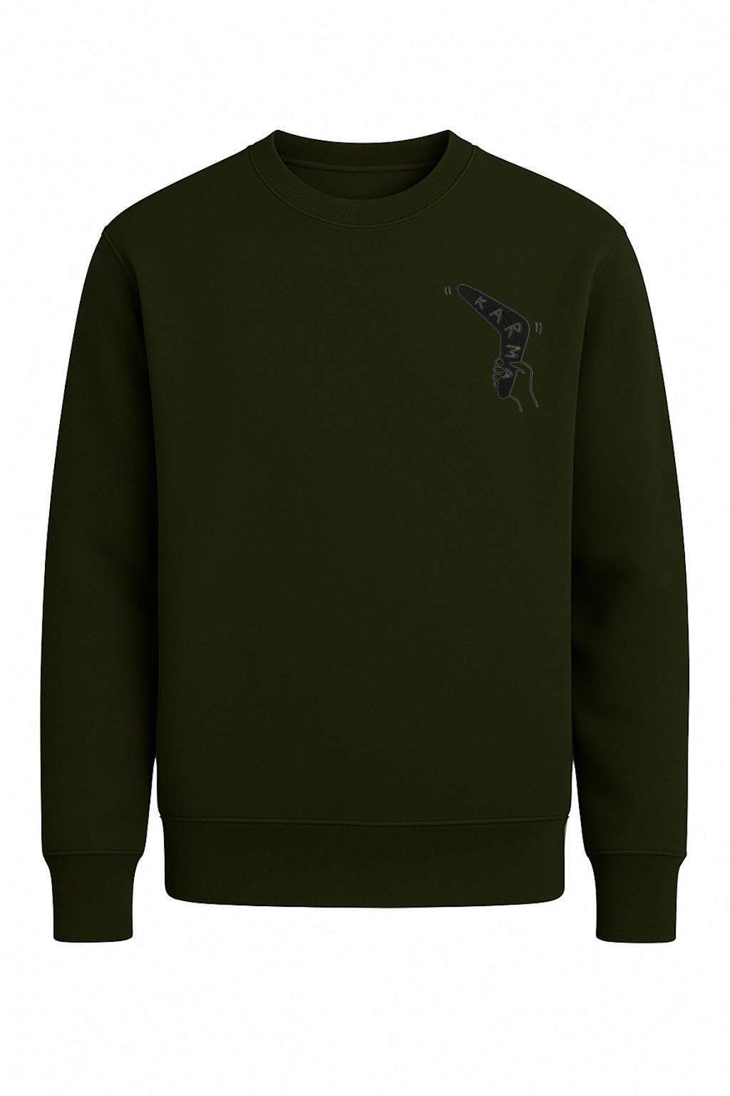 Karma Boomerang Sweatshirt – Oversized Unisex