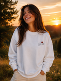 Smile – Besticktes Sweatshirt