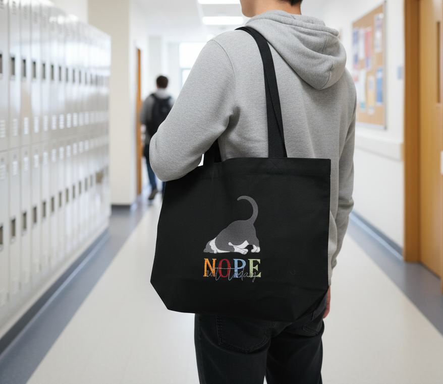 Umhängetasche Nope not today