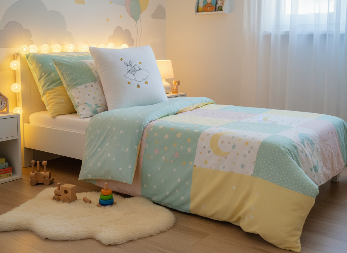 Kissen Hase auf Wolke